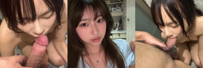 清纯反差大学生刚结束姨妈就迫不及待的来舔男友的大肉棒 被单枪直入操的娇喘连连！