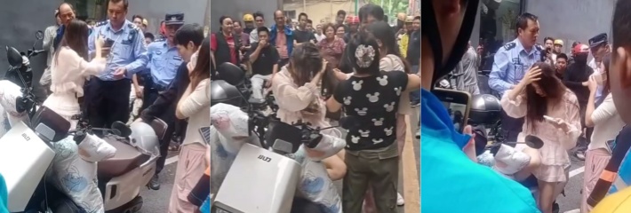 广东捉奸现场惊心动魄 原配手刃小三痛快淋漓 当街暴打小三火爆全网!