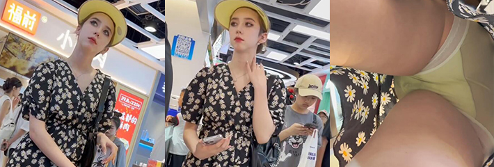 偷拍大神商场抄底超美混血美女 高颜值极品微透内裤 尿渍亮眼 隔着屏幕都能闻到小香风！