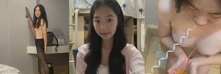 极品艺术系舞蹈生 高颜值大学女神 竟然被富二代调教成吃精喝尿的母狗
