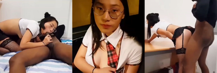 知名华人留学生网黄 刘玥 新作街头搭讪 极品媚黑婊发骚勾引黑哥 被带回酒店轮番爆操 口爆吞精！