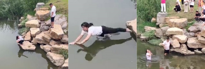 小三要有小三的觉悟 转正不成就拿跳河来威胁 实属搞笑！