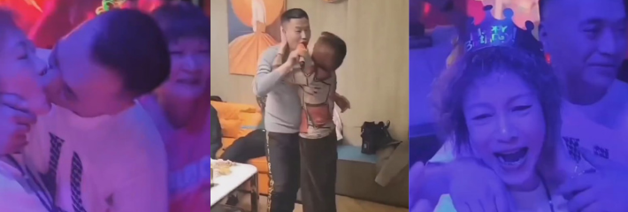 吾辈楷模 阿姨我不想努力了～年轻小伙为了能跨越阶级 被阿姨抱着就是一顿爱的抚摸！