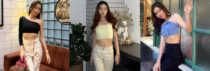 热爱骑马的高颜值混血儿小网美与前男友早期自拍的露脸口交做爱视频被曝光了出来！