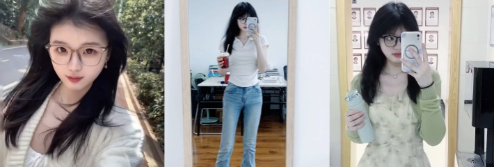 清纯眼镜妹下海赚取学费 一脸的不情愿惹人心疼 后入蜜桃臀淫荡的叫声甚是反差!