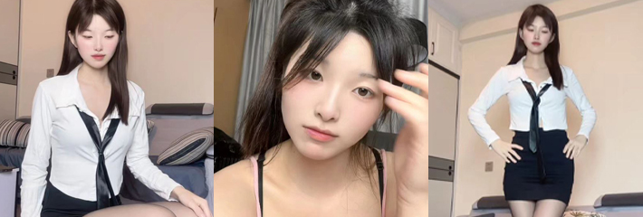 抖音擦边女主播 初恋柠檬 付费定制视频被曝光流出 约炮金主爸爸被后入猛操 金主的天生炮架子！