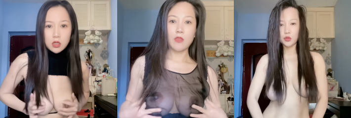 抖音高颜值网红 睿睿的小马甲 定制福利流出 露出巨乳裸舞后 自慰高潮喷水
