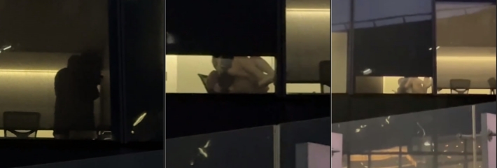 腾讯滨海大厦S3914会议室偷情被拍， 吃瓜群众楼下吃瓜拍摄全网疯传！