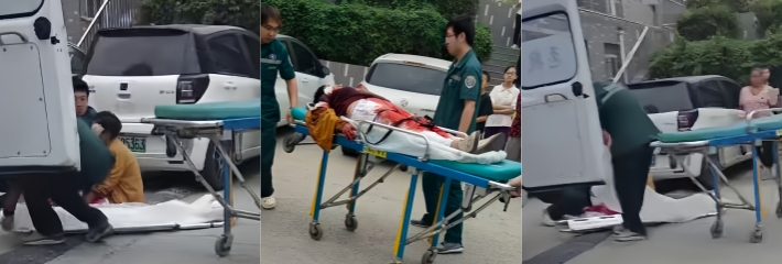 山东聊城高唐小区奇闻 六旬老头与邻居老太私通多年 因老太另找新欢 嫉妒成狂砍邻居老太！
