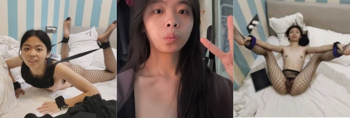东北女大学生 罗怡 被金主调教成骚母狗 在校期间拍摄各种露出视频 被主人肆意玩弄