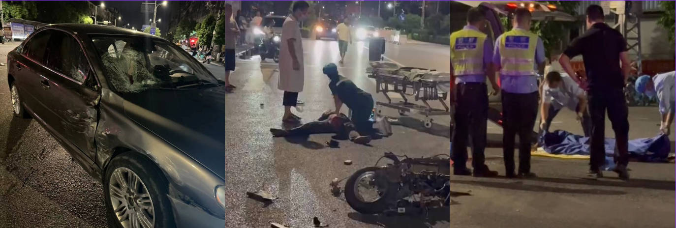 广西河池精神小伙又出事 鬼火少年耍帅酿悲剧流出现场视频 白布一盖开局重来!