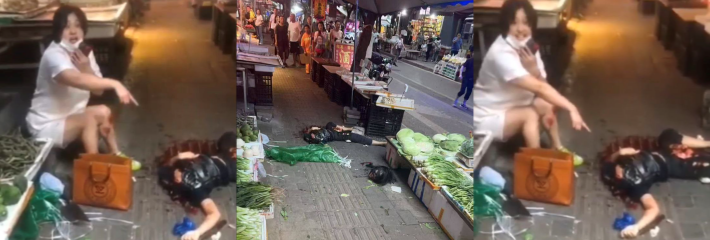 血腥慎点！重庆农贸市场血腥惨案 一女子被甩因爱生恨 错把男子侄女当小三砍 头断肠流震惊全城！
