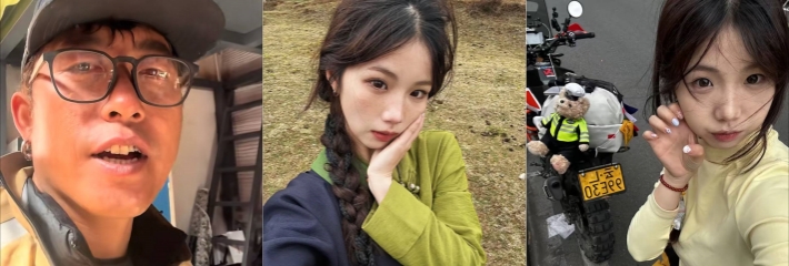 抖音网红木头叔叔为女友 白兰鸽的事 骑旅时出钱管伺候却换来一脚踹门 怒曝其大量不雅视频！