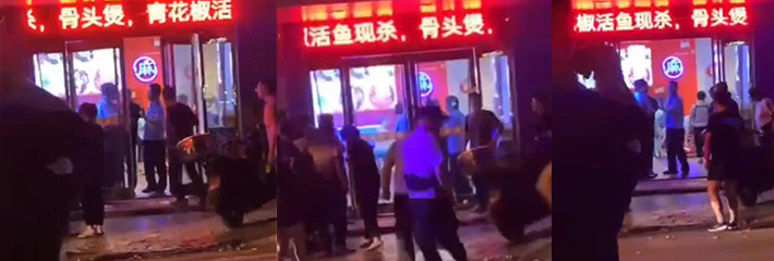 突发 网传金坛杀人事件 因客人说菜不好吃 厨师就把客人给现杀了！
