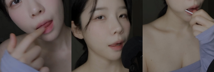 ASMR爆款 韩国纯欲福利姬 yeonchu 嘴里的棒棒糖声音 带你进入梦乡 闭眼助眠福利