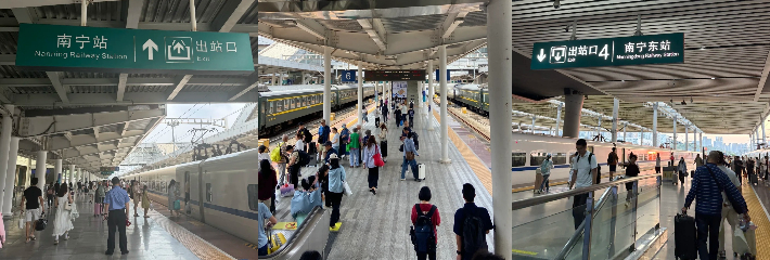 广西南宁站男子跳轨撞列车身亡 现场目击者发声 列车延误80分钟网友吵翻天