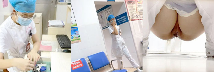大神偷拍厕所某医院美女护士尿尿 白虎嫩穴私密花园春色乍泄 玩的可真够刺激的