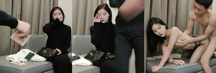 老哥网约高端外围翻车现场 嫩模受委屈掉小珍珠 对白炸裂与老鸨史诗级对线 太精彩了！