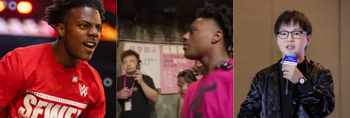 大网红带来的流量败笔 近日油管甲亢哥在长沙文和友直播 翁东华强行拉起荣昌鹅哥 并放出狠话