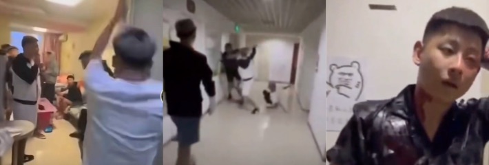 前有国服达摩一秒十几拳 如今更劲爆 直接来了个国服典韦 手持大刀跳起来砍人！