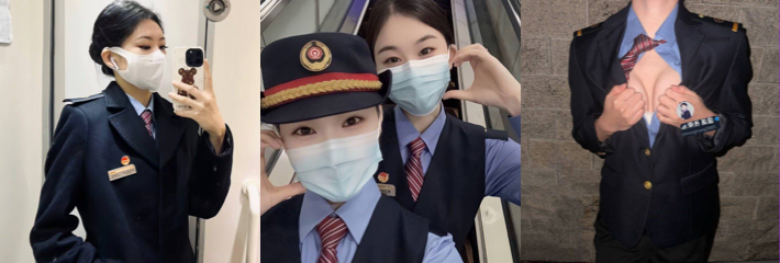 高铁列车员 朱思盈 制服诱惑深喉口交 白虎嫩穴被暴操到高潮不断！