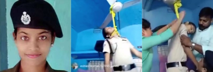 印度女警 真实直播上吊自杀 重口内容不喜勿看 谨慎点击