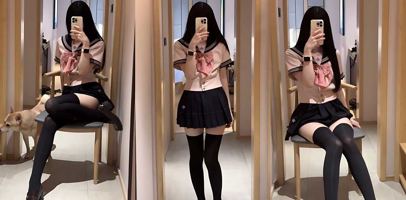 04年高颜值学妹潮喷淫娃穿jk校服享受男友舔逼，无毛白虎怼脸爽翻，纯欲的外表与放荡非常反差