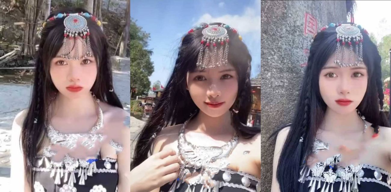 云南瑶山姑娘 蔡亿佳 清纯阿妹竟在楼道口与男友啪啪！吃鸡啪啪完整版视频流出