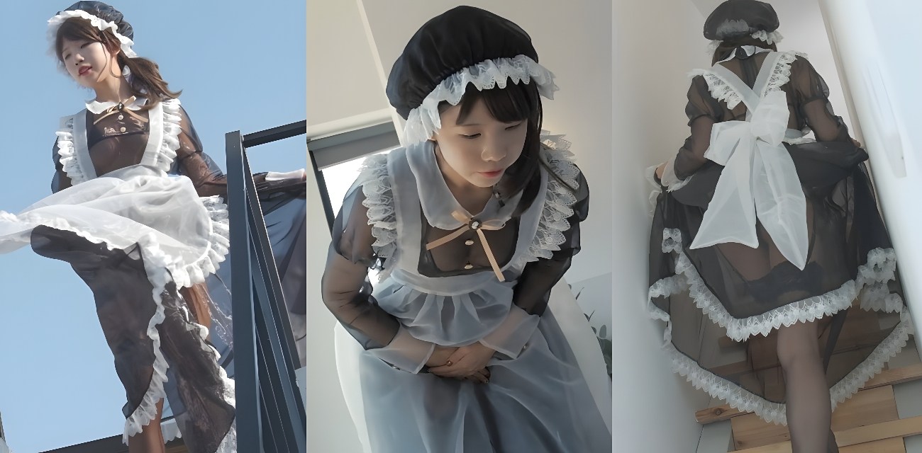 极品福利姬 水淼 透明女仆装写真流出 巨乳半透呼之欲出翘臀曲线撩到骨髓！
