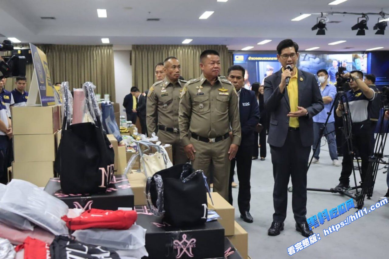 泰国新闻：跨国山寨链曝光！泰国警方突击搜查假货仓库，两名中国籍嫌犯落网