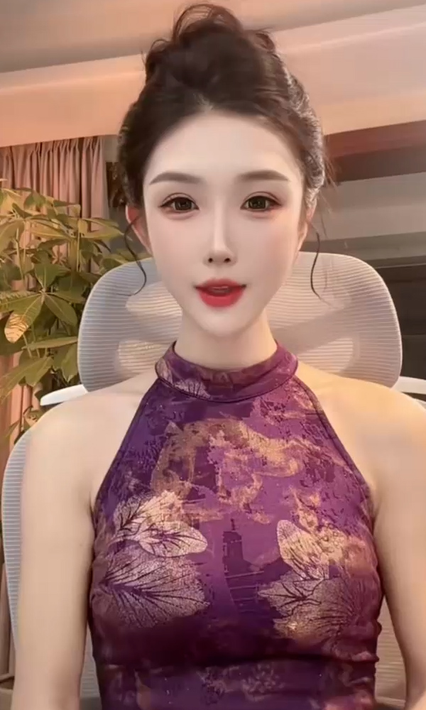 周子冉 抖音百万粉清纯女神翻车 直播间民族风唱歌私下竟为金主裸聊自慰 定制1v1私密视频外流反差惊人
