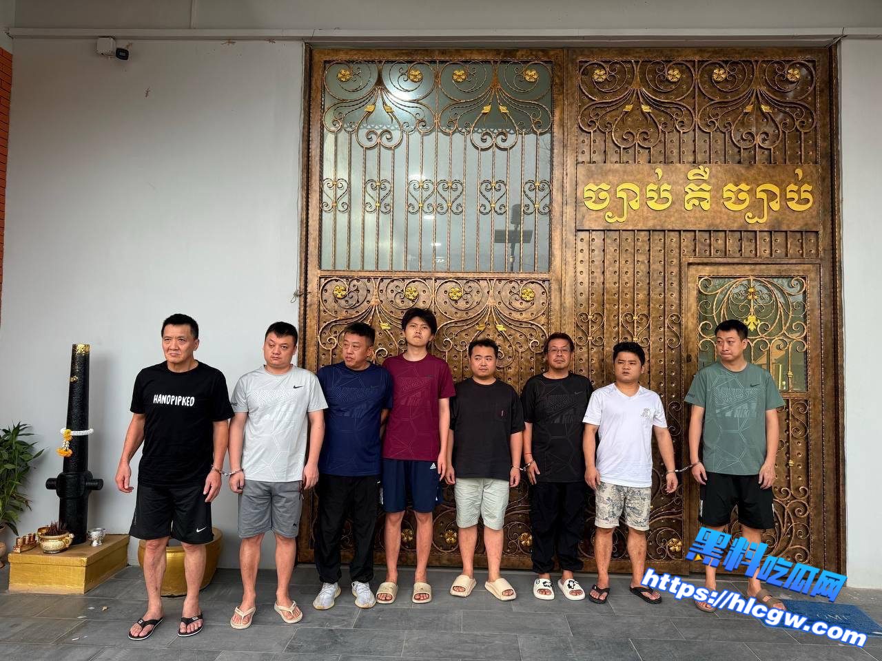 柬埔寨新闻：金边市法院拘留8名涉嫌网络诈骗的犯罪嫌疑人