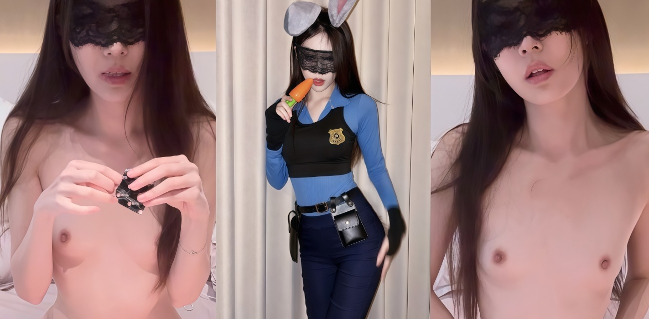 推特御姐淫妻原创博主 小狗饲养员 蒙眼御姐女神独自在家无聊自嗨 颜值在线千万别质疑！