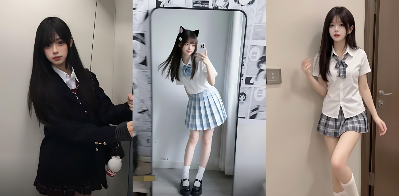 艺考行业从业者 大黄鹅dahuangezzz 专挑女大学生约啪万元福利流出，个个穿JK萝莉少女白虎嫩穴，三合一合集版