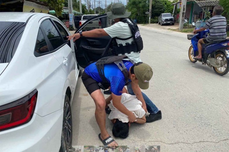 泰国资讯 ：又有枪击案 芭提雅3名中国人被捕：为债务纠纷朝同胞开枪，涉非法持枪与毒品