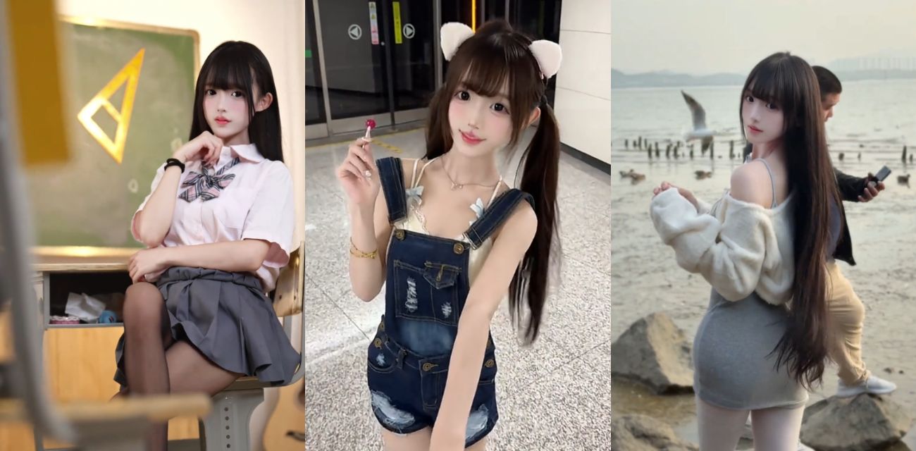 抖音百万粉神颜少女网红 KK饿了 被爆收费伴游和榜一大哥酒店开房视频流出！粉嫩娇躯7000一次超值！