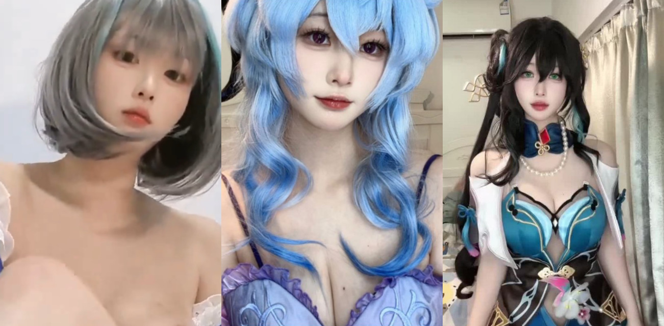 B站二次元up主 若若子Zzz 长相非常甜美的萌妹子被金主调教成小母狗！