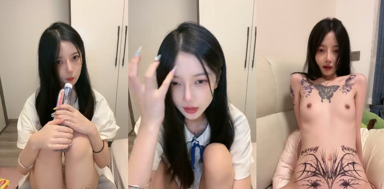 超高颜值美女辍学变精神小妹纹身抽烟，主动掰开美穴自慰视频流出，好可惜的一张脸娇喘勾魂