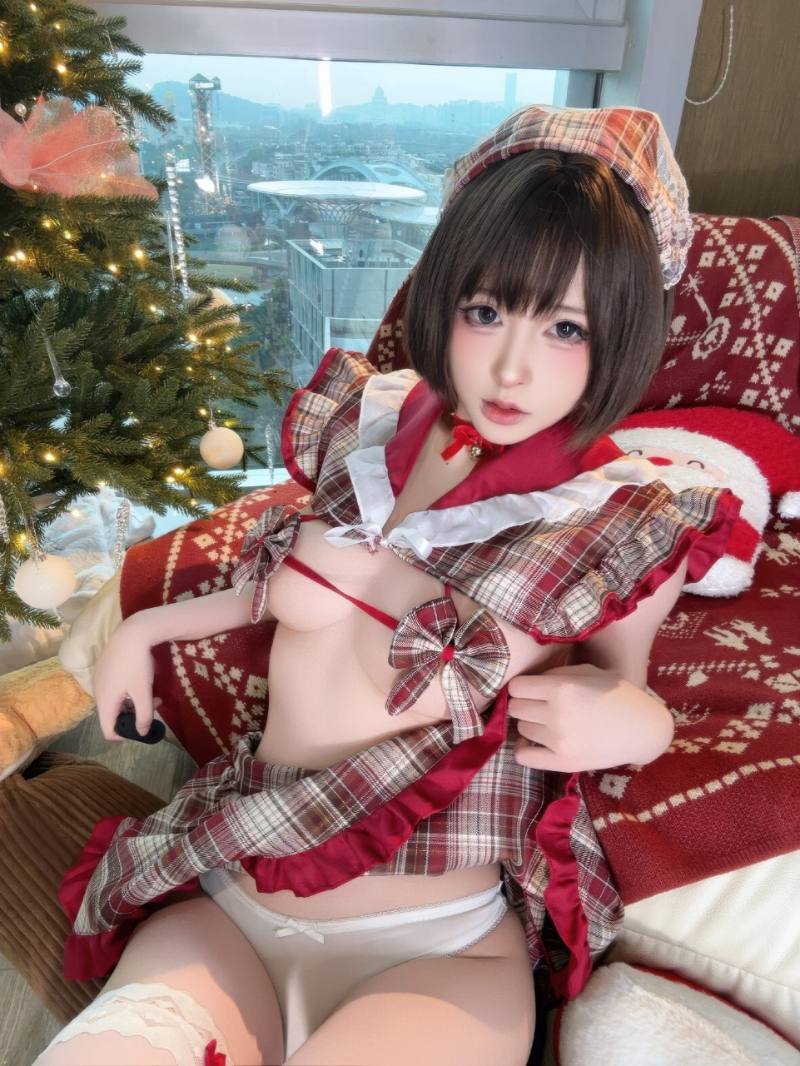 清水由乃圣诞小蛋糕COS 甜美暴击直戳心窝！