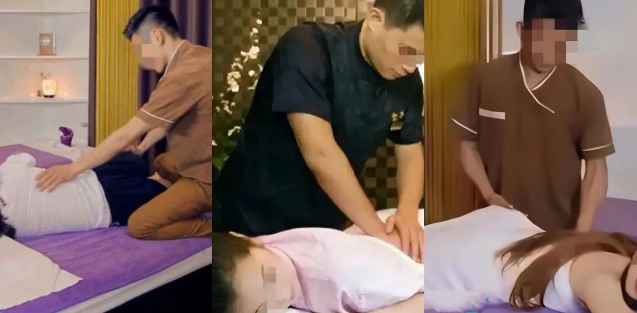 按摩小子 第5期 男技师上门按摩 偷拍极品音乐老师做精油按摩 身材妖娆 白虎馒头逼粉嫩诱人 近距离特写插入 听声可射！