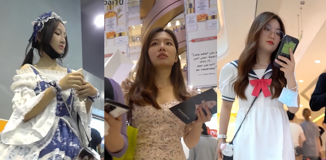 街头抄底偷拍绝美少妇 裙底春光一览无余 半露湿穴粉嫩诱人等你品尝