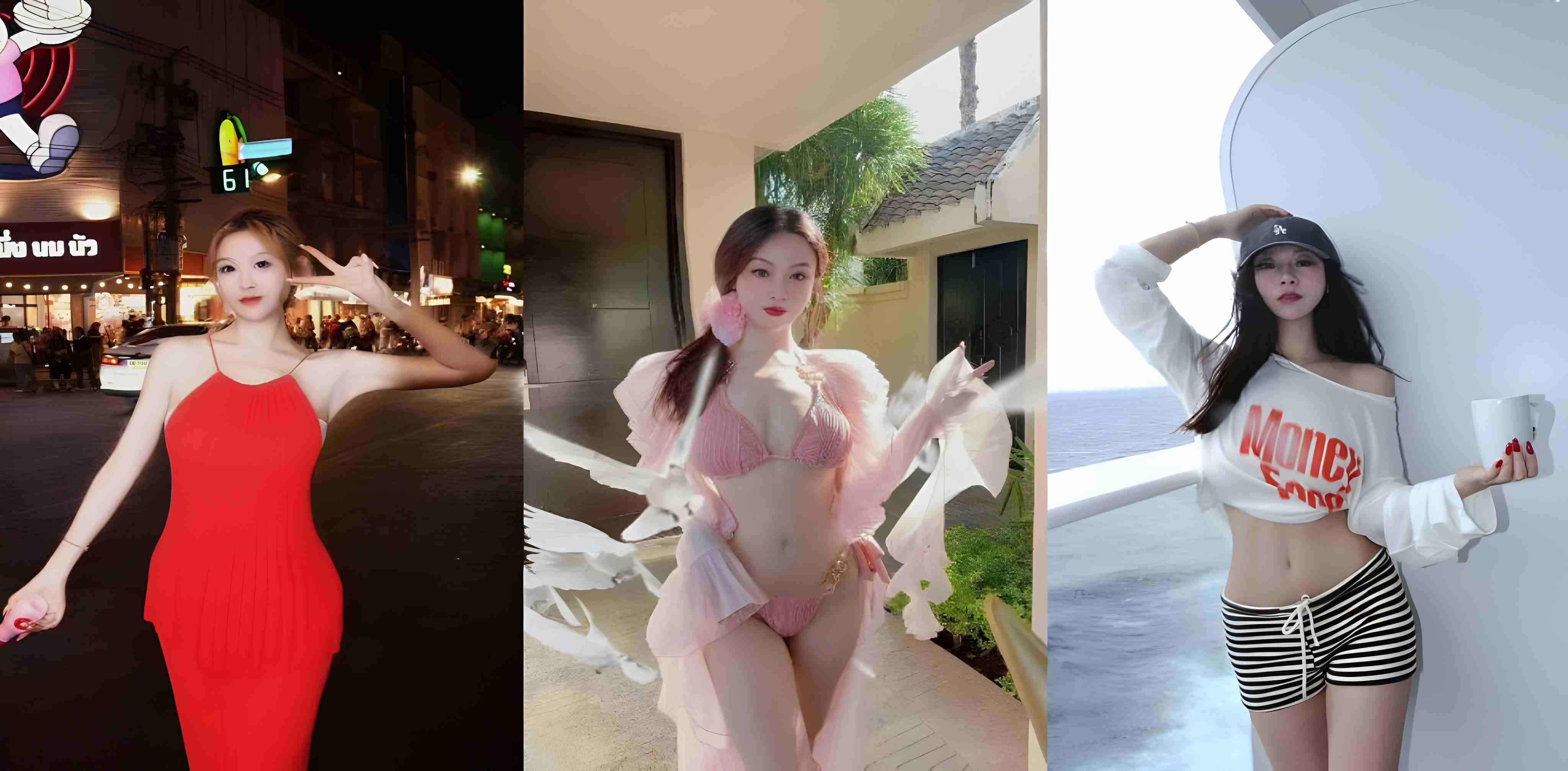 浙江金华反差少妇野外露出 直接戴狗链给摄影师深喉 又去撩司机无套后入猛干骚穴