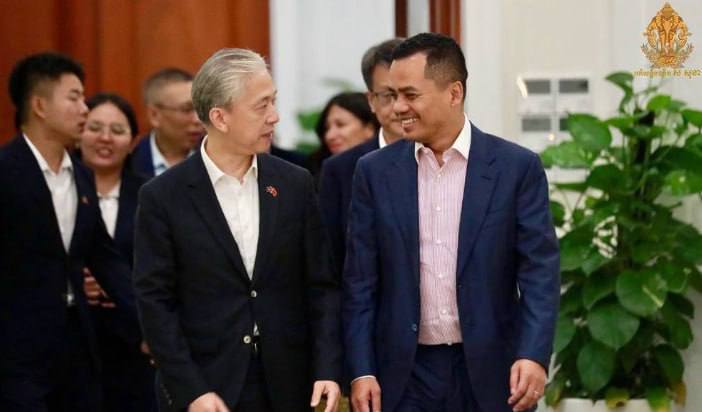 柬埔寨新闻：苏速卡会见中国大使汪文斌，商讨柬中打击电诈执法合作