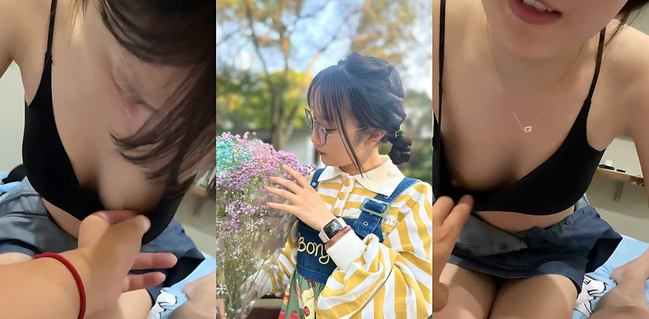 清纯女大学生被男友调教开发视频曝光！口活了得 全方位舌滑 一边打游戏一边享受女友口交 趴在床上撅起屁股被后入