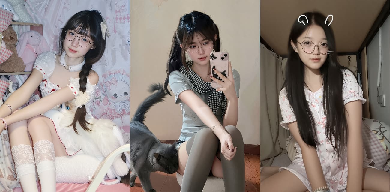 每日大赛 【眼镜妹主题大赛】天上飞机最快 地上眼镜最骚 眼镜妹你就谈吧 一个比一个骚！｜瓜友热评中
