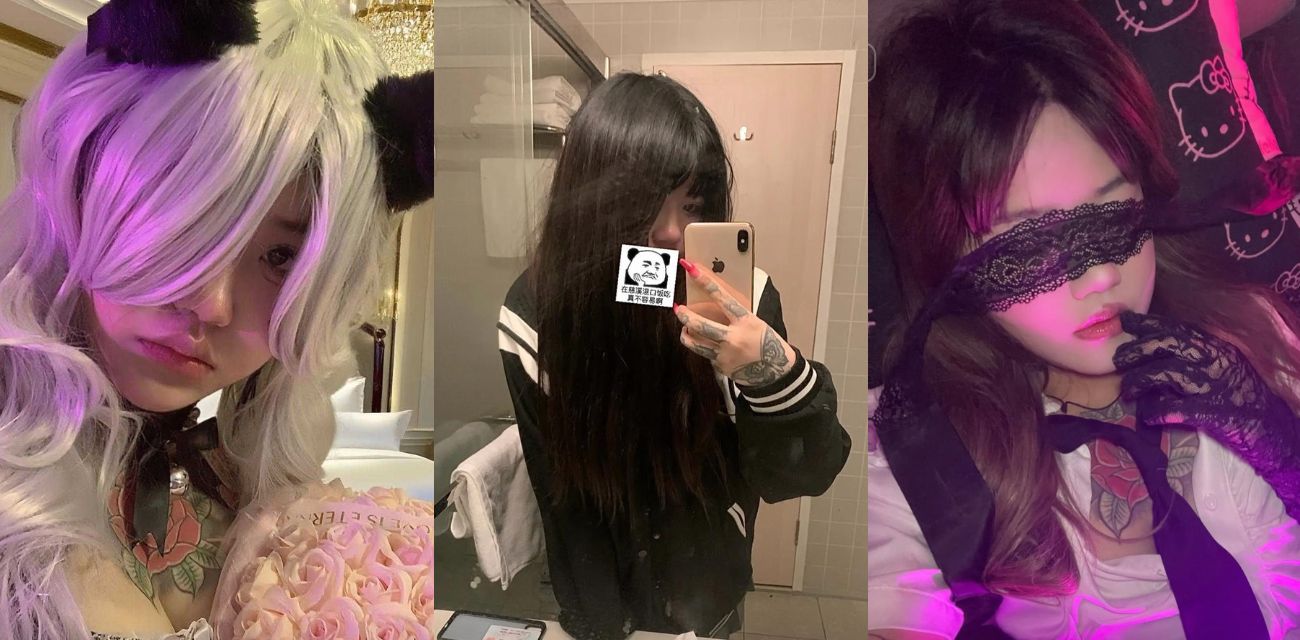 瓜友避雷！浙江宁波慈溪巨乳纹身精神小妹，抖音上坑蒙拐骗设置线下收费门槛收到钱就跑路，曝光婊子照片视频！