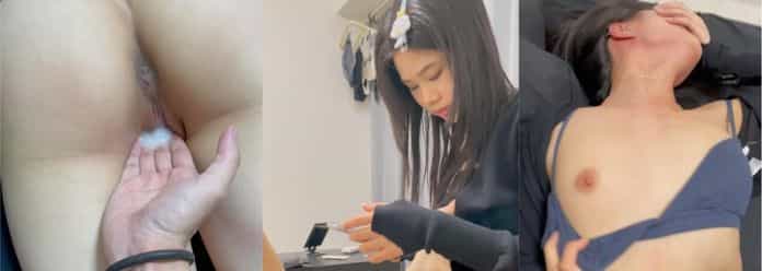 超级真实的瓜友投稿 女朋友素颜非常不错 被操到高潮泛红 最好精液直接内射骚逼