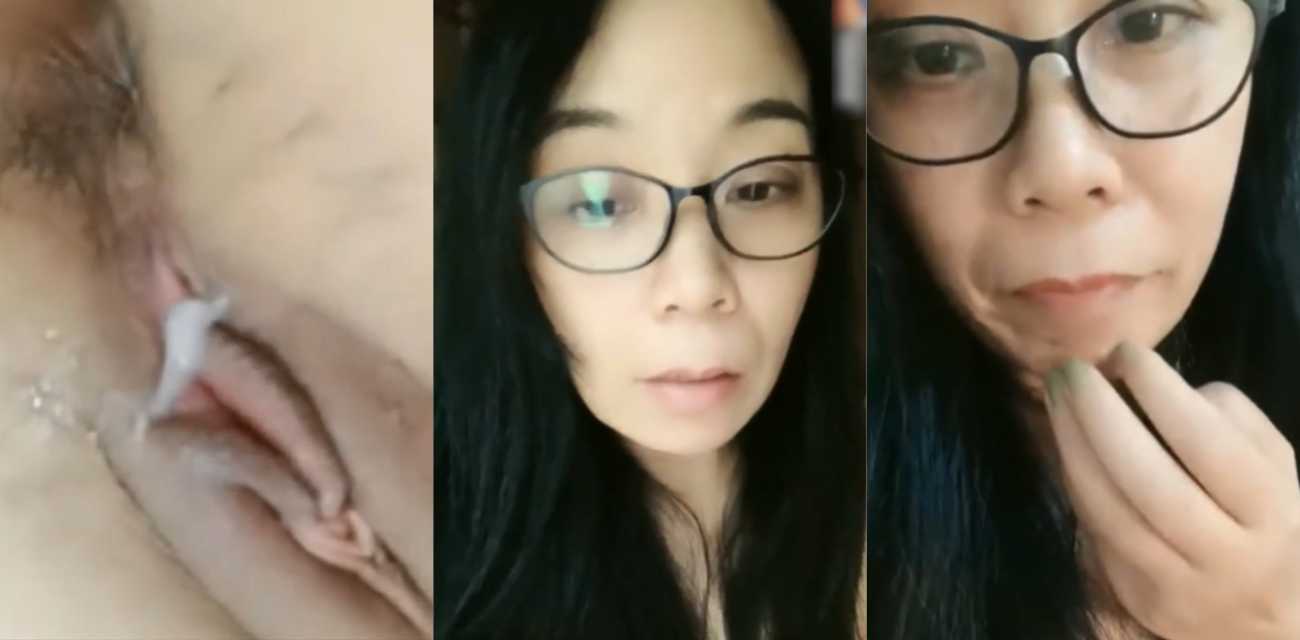 真实母子乱伦！眼镜阿姨在家和19岁的儿子乱伦啪啪 骚货淫语不断 ！