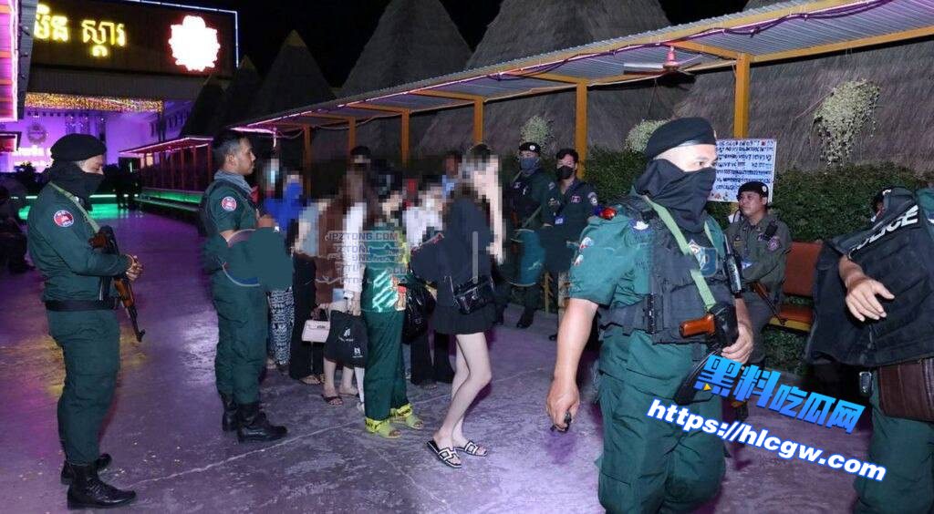 柬埔寨新闻：深夜行动！金边警方突袭涉黄KTV，解救百余名受害女性
