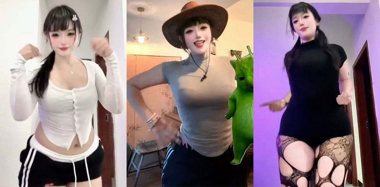 抖音网红 jj小鱼干 福利合集视频流出 全程露脸穿各种性感衣服疯狂扭屁股跳舞 骚劲儿太诱人！